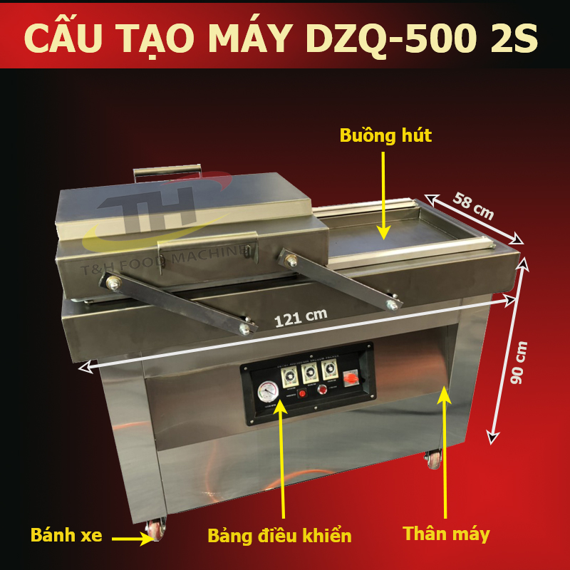 Máy Hút Chân Không DZQ 500 2S